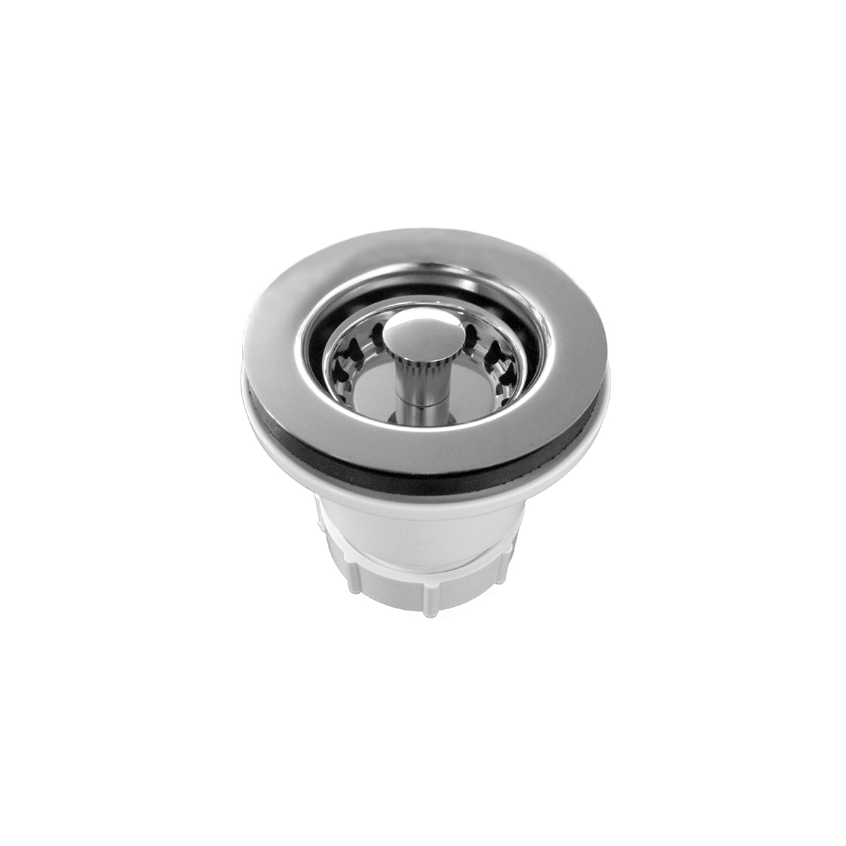 Do it 2 In. Chrome Jr. Duo Basket Strainer Stopper - Power